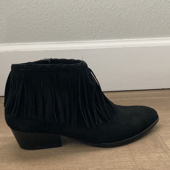 Anine Bing Sienna black fringe booties NWT - Picture 4 of 10